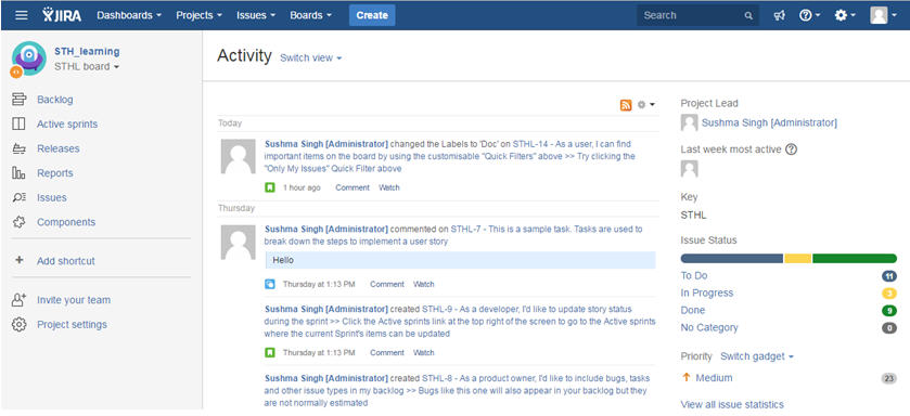 Project Management Tool JIRA Interview Questions 14