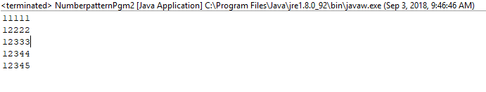 Top 10 Common Number Pattern Programs For Java Interview 1 number pattern