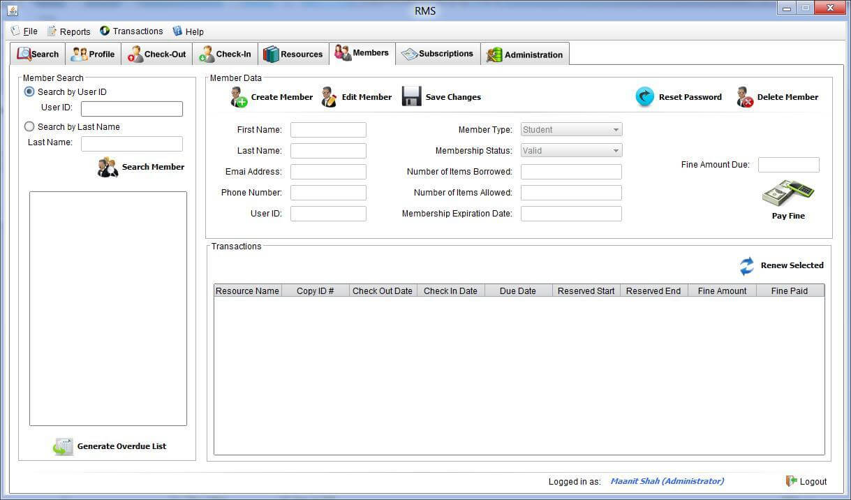 Test Cases For Library Management System 3