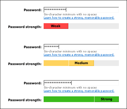 Password Test Case