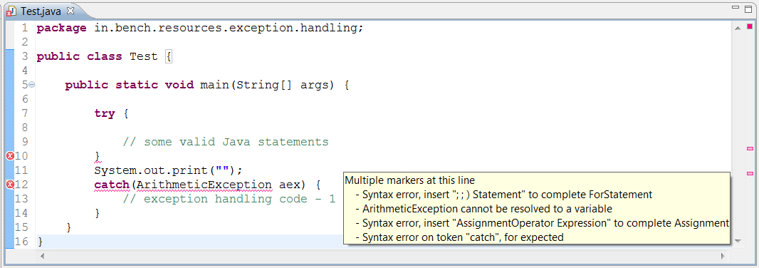 Java Exception Handling Interview Questions 5