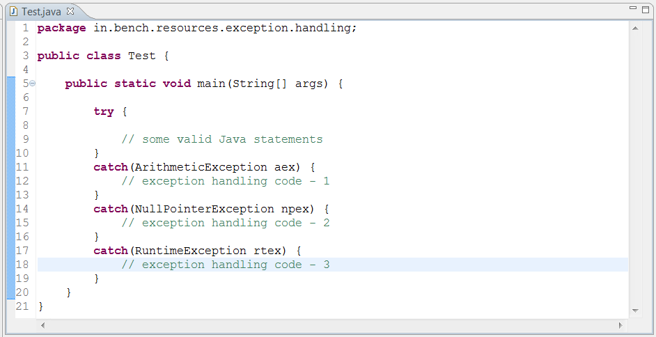 Java Exception Handling Interview Questions 3