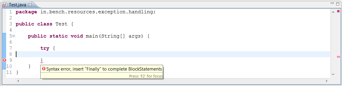 Java Exception Handling Interview Questions 2