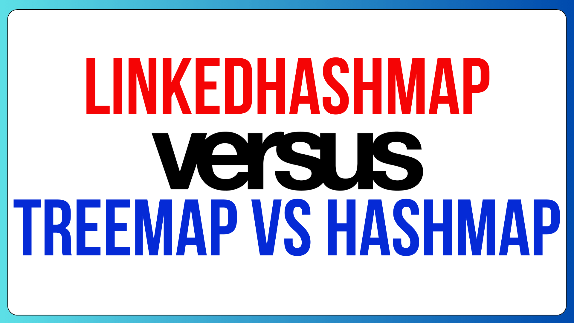 HashMap VS LinkedHashMap In Java 1 