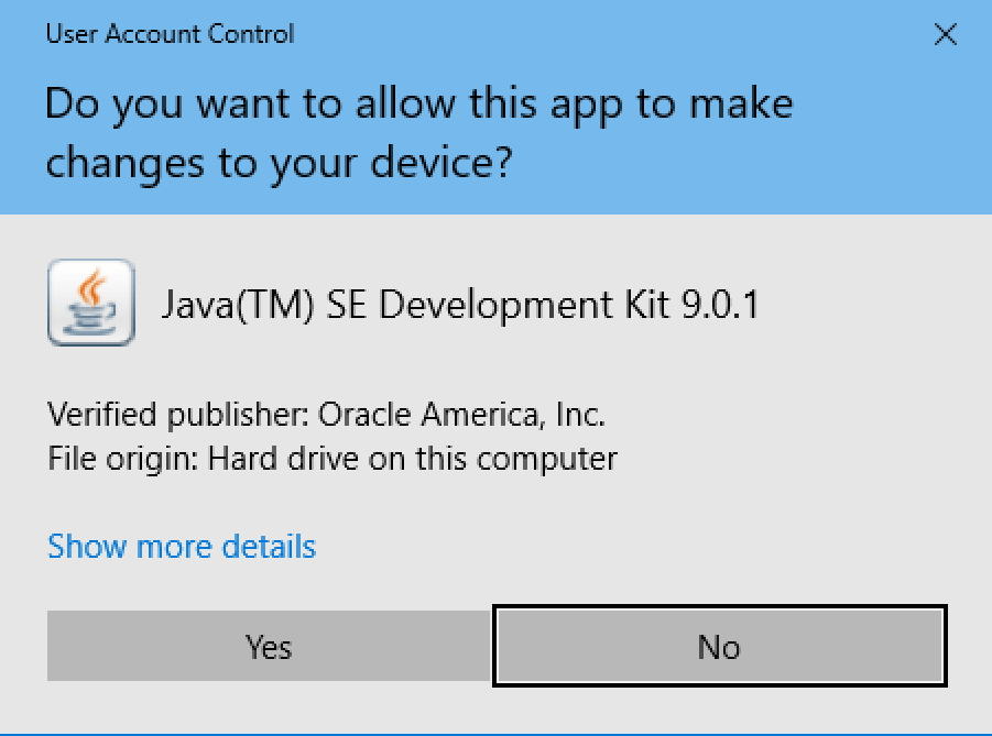 java installer windows