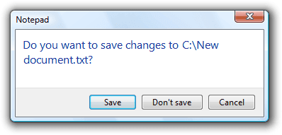 Dialog Box Test Cases Notepad