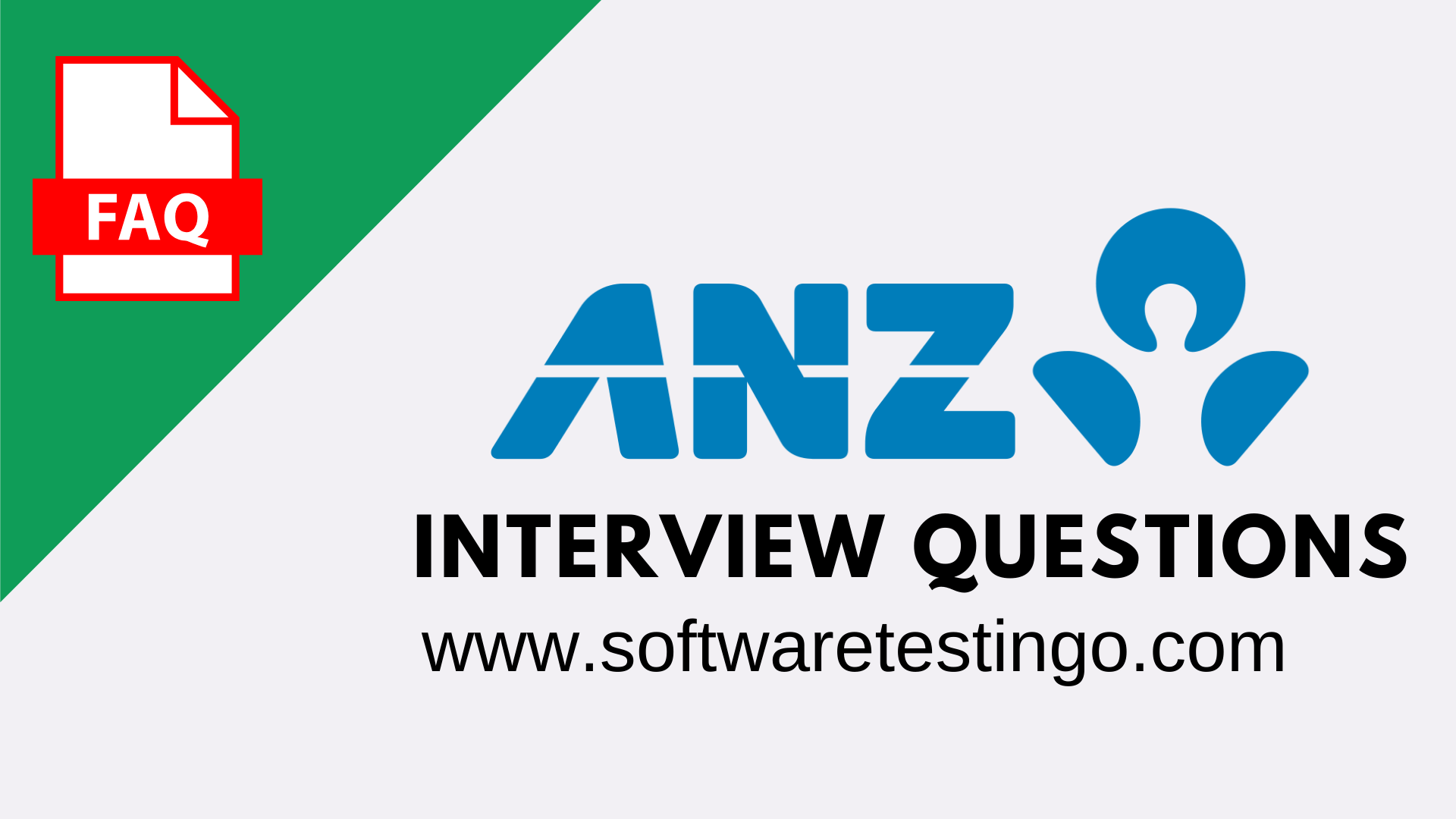 ANZ Interview Questions