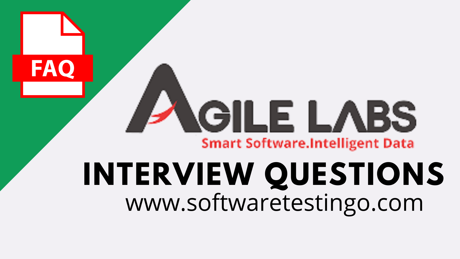 Agile Labs Interview Questions