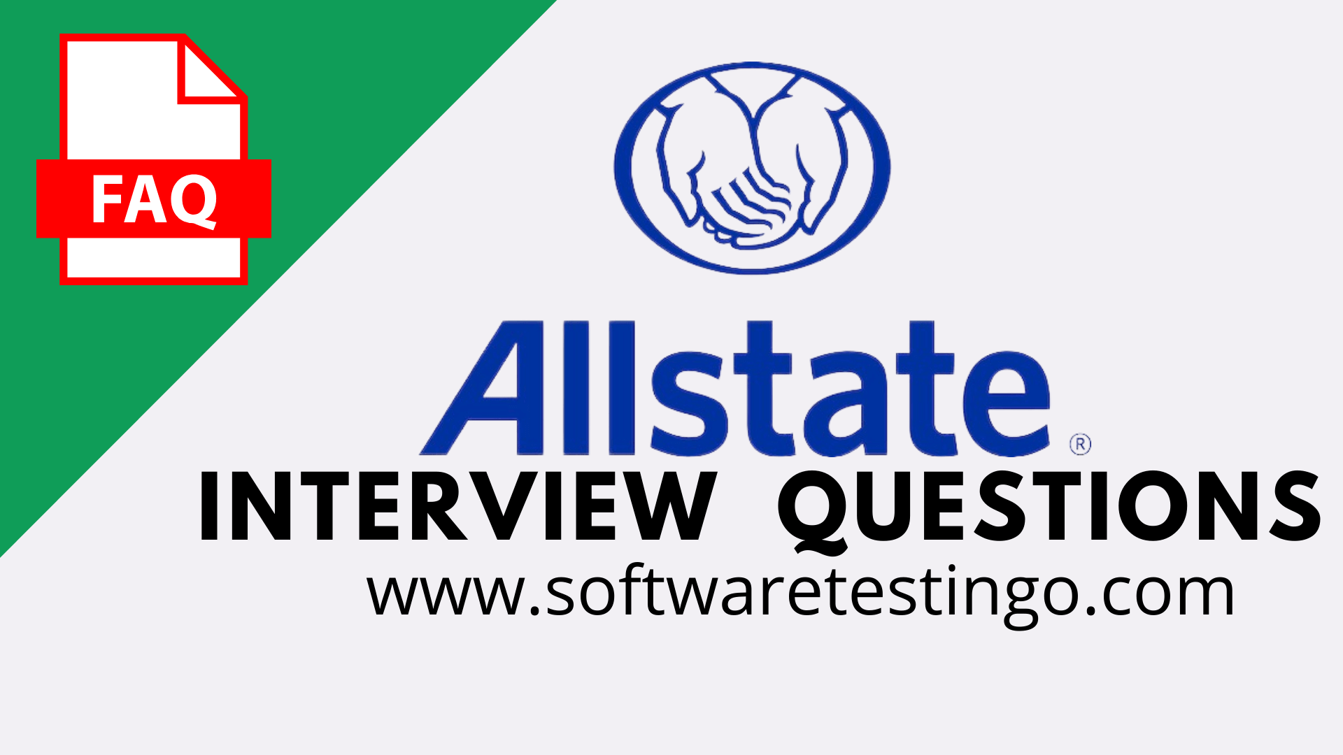 Allstate Insurance India Pune Interview Questions 2023