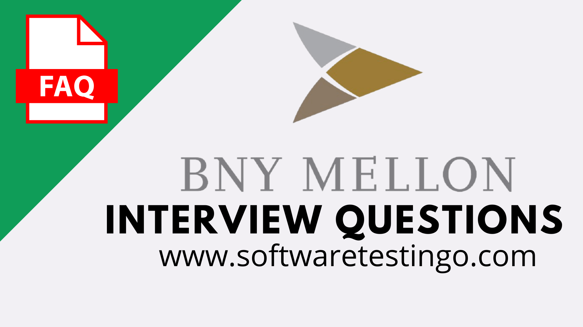 BNY Mellon Interview Questions
