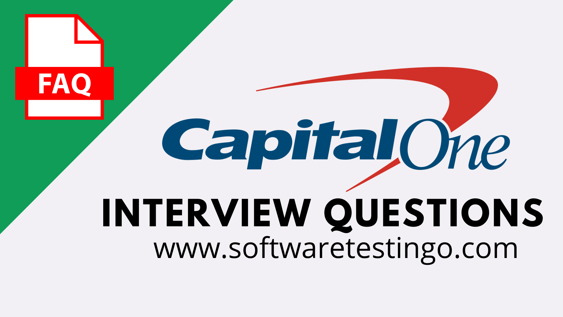 Capital One Services Interview Questions