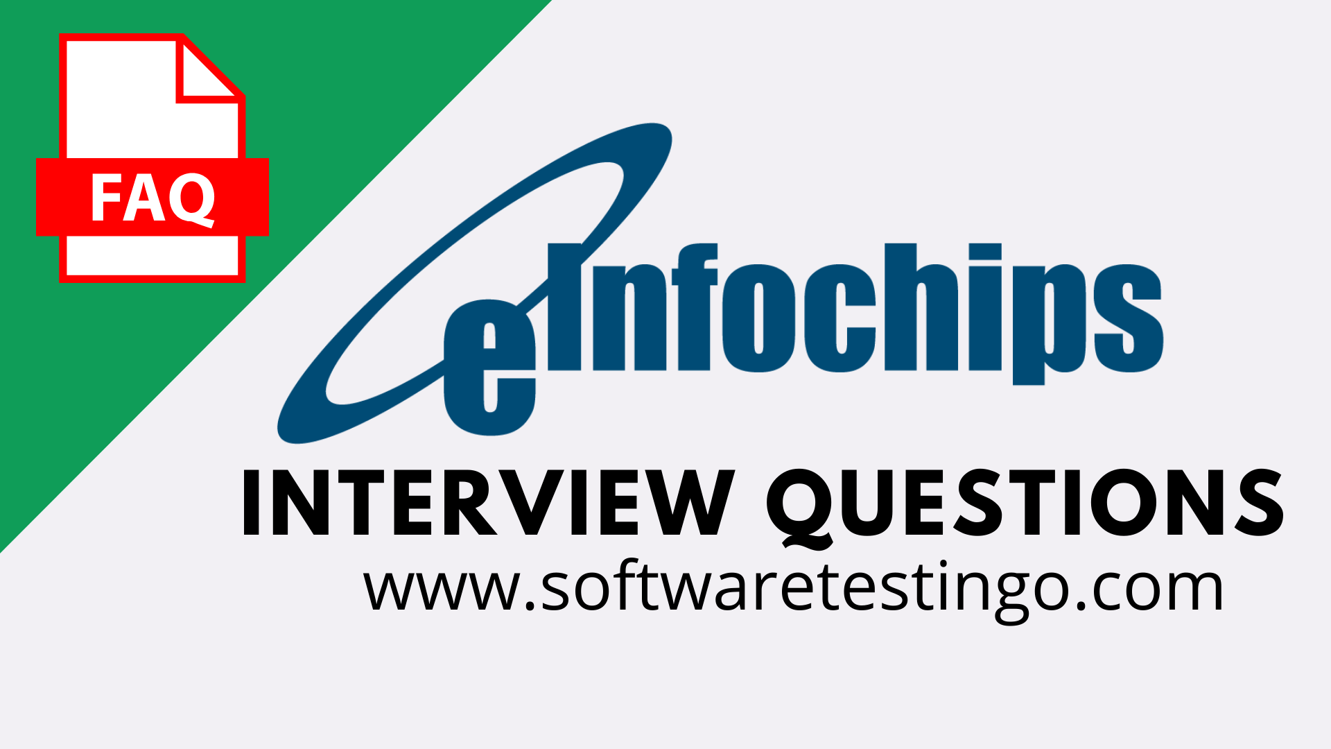 Einfochips Interview Questions