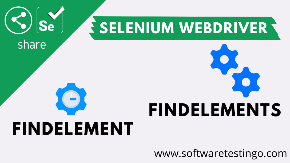 FindElement And FindElements Methods With Example