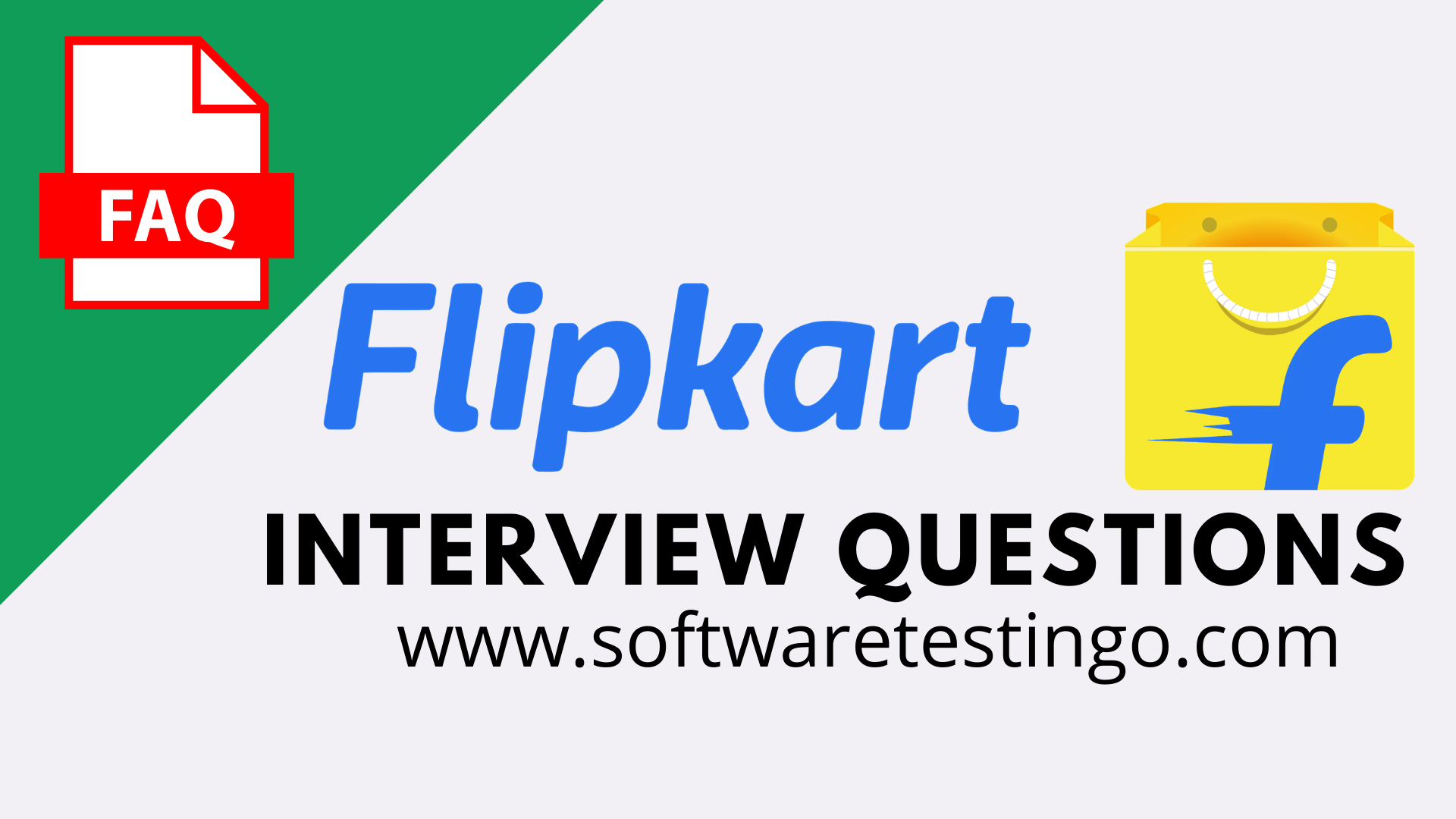 Flipkart Java Selenium Interview Questions