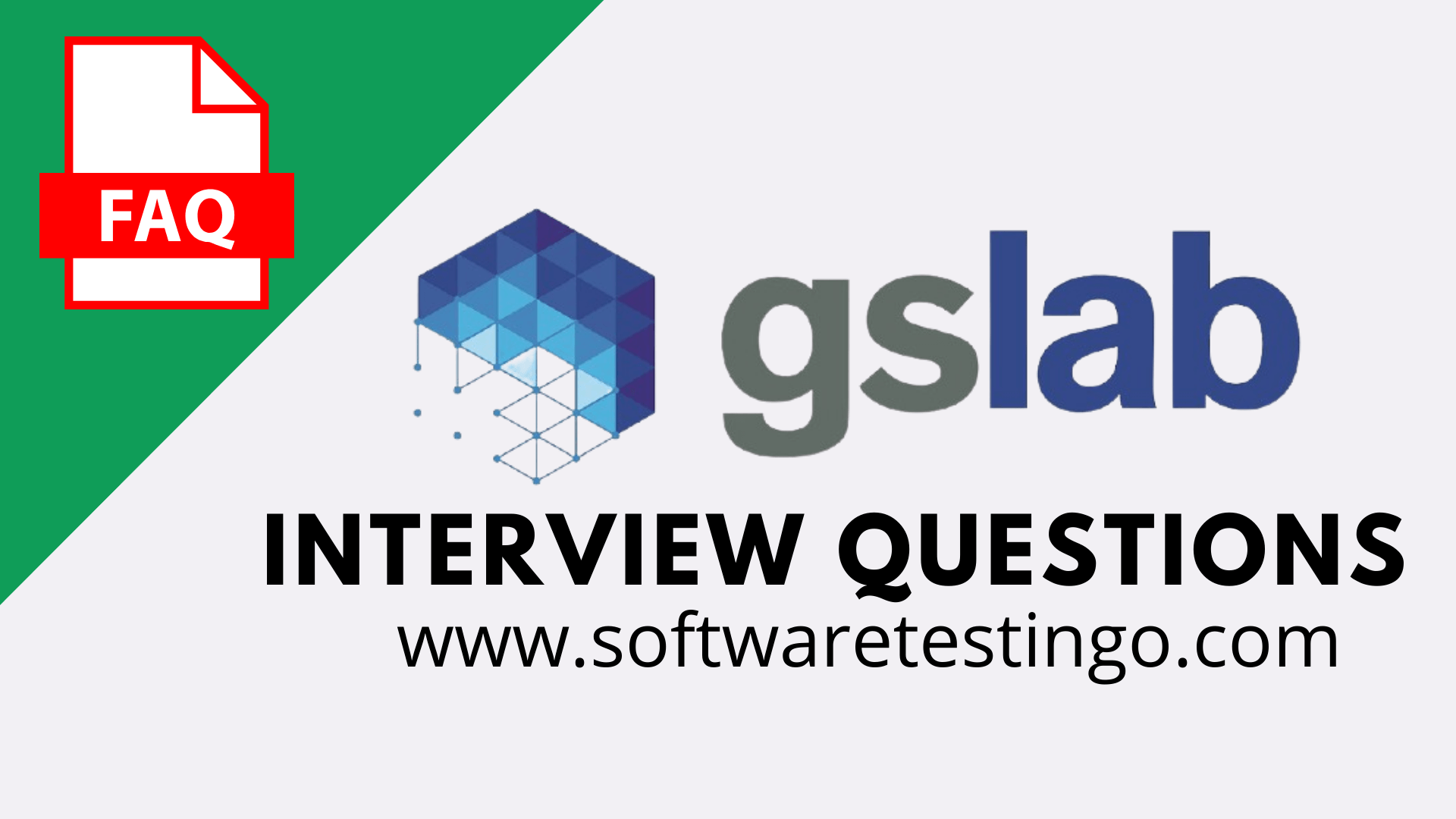 GS Lab Interview Questions
