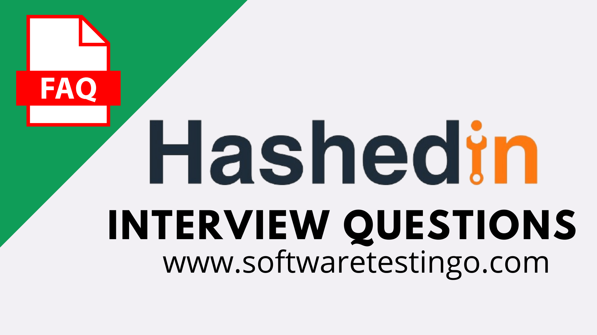 HashedIn Technologies Interview Questions