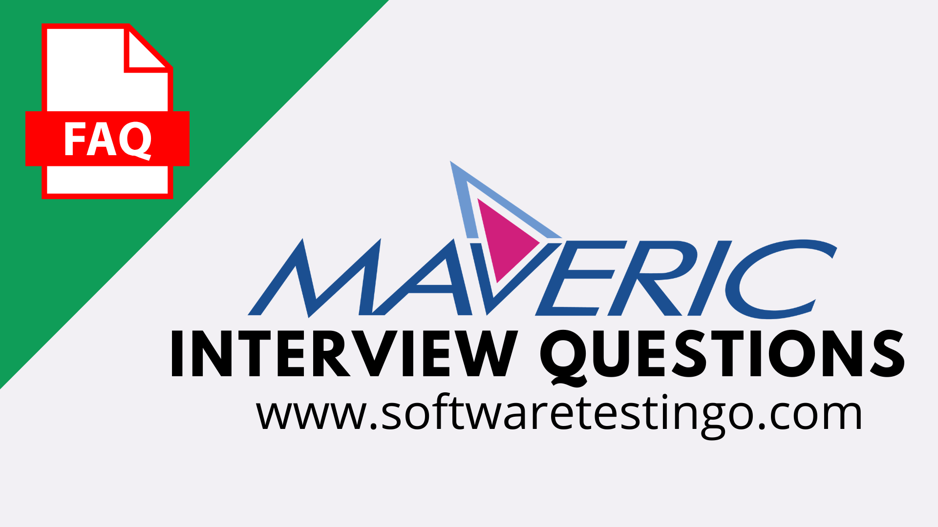 Maveric Systems Interview Questions