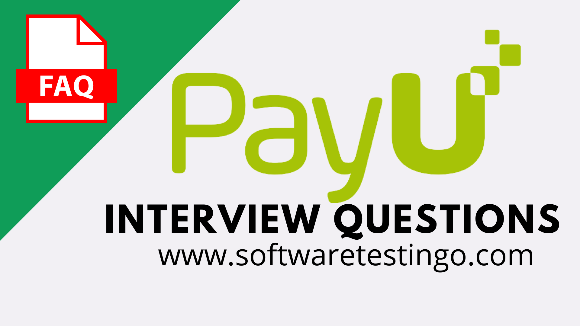 PayU Interview Questions