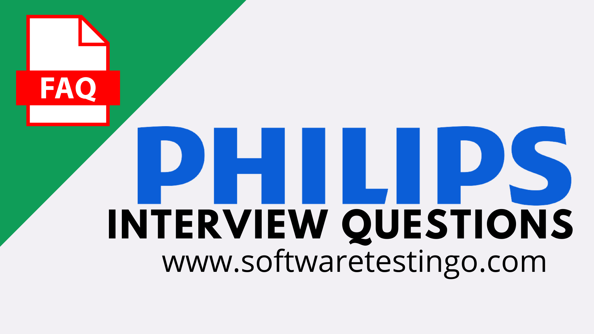 Philips Interview Questions