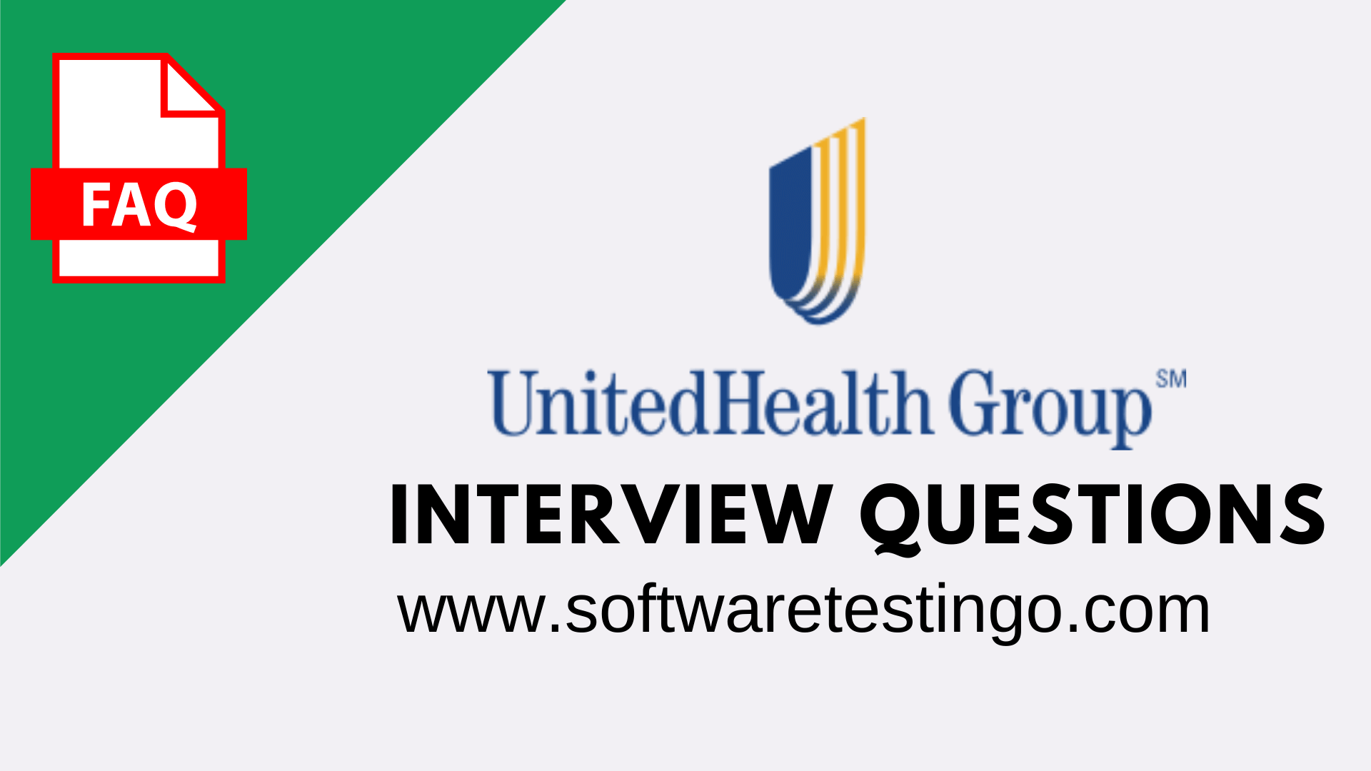 UHG Interview Questions