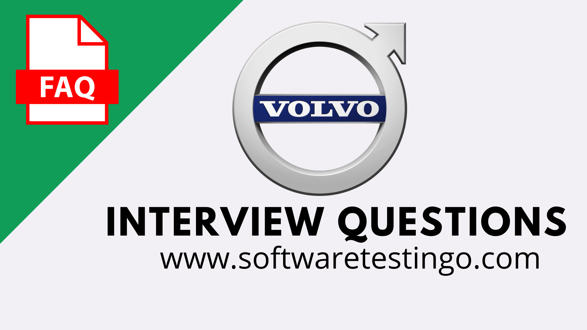 Volvo Interview Questions