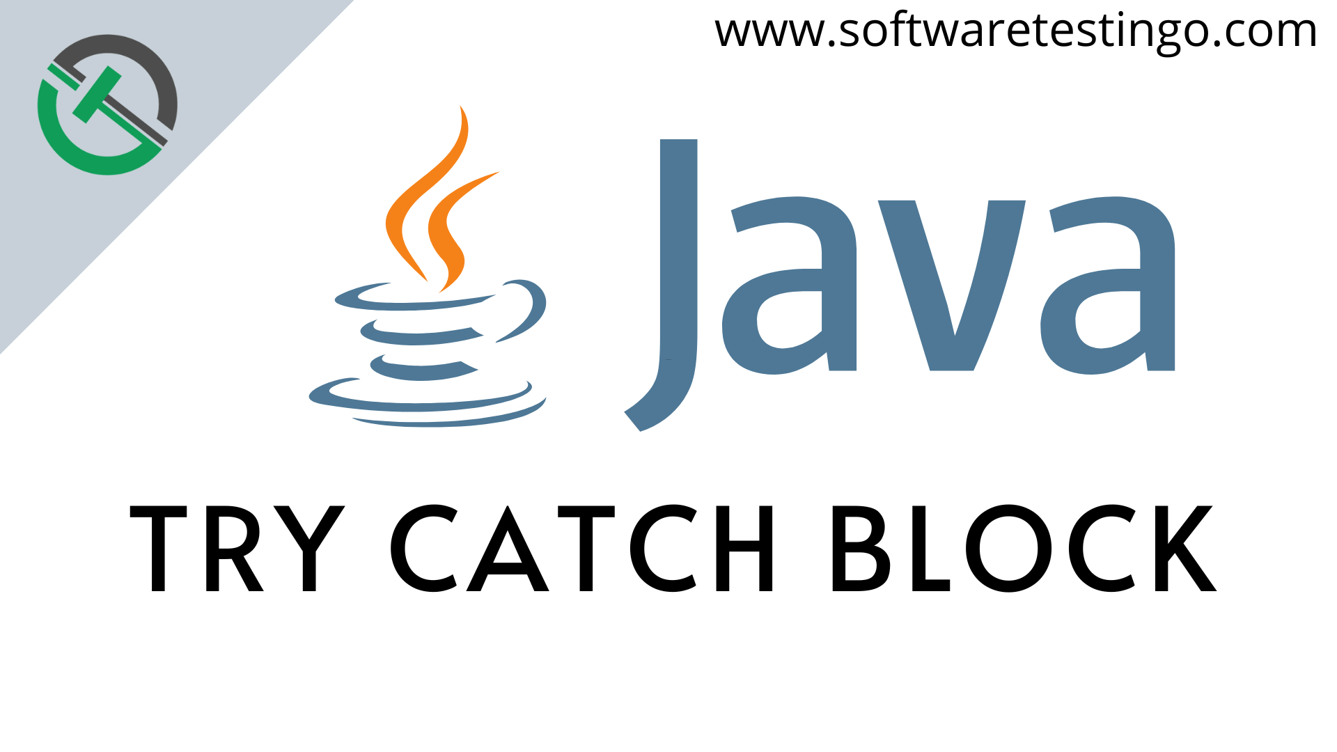 Try Catch Block in Java