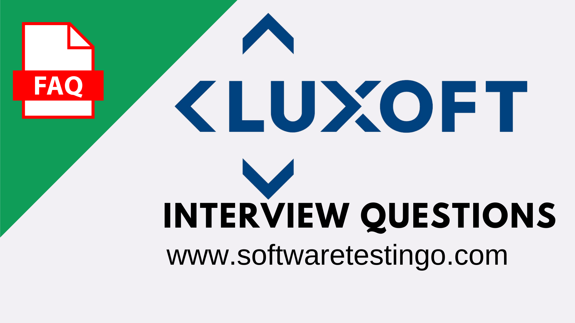 Luxoft Interview Questions