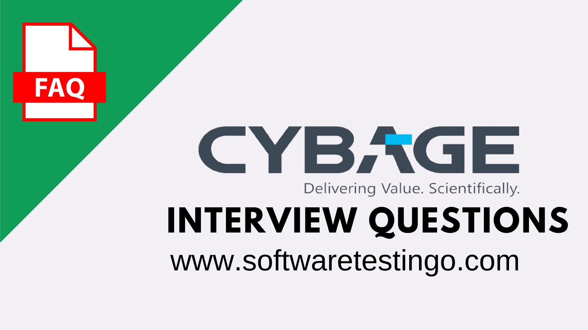 Cybage Software Java Selenium Interview Questions