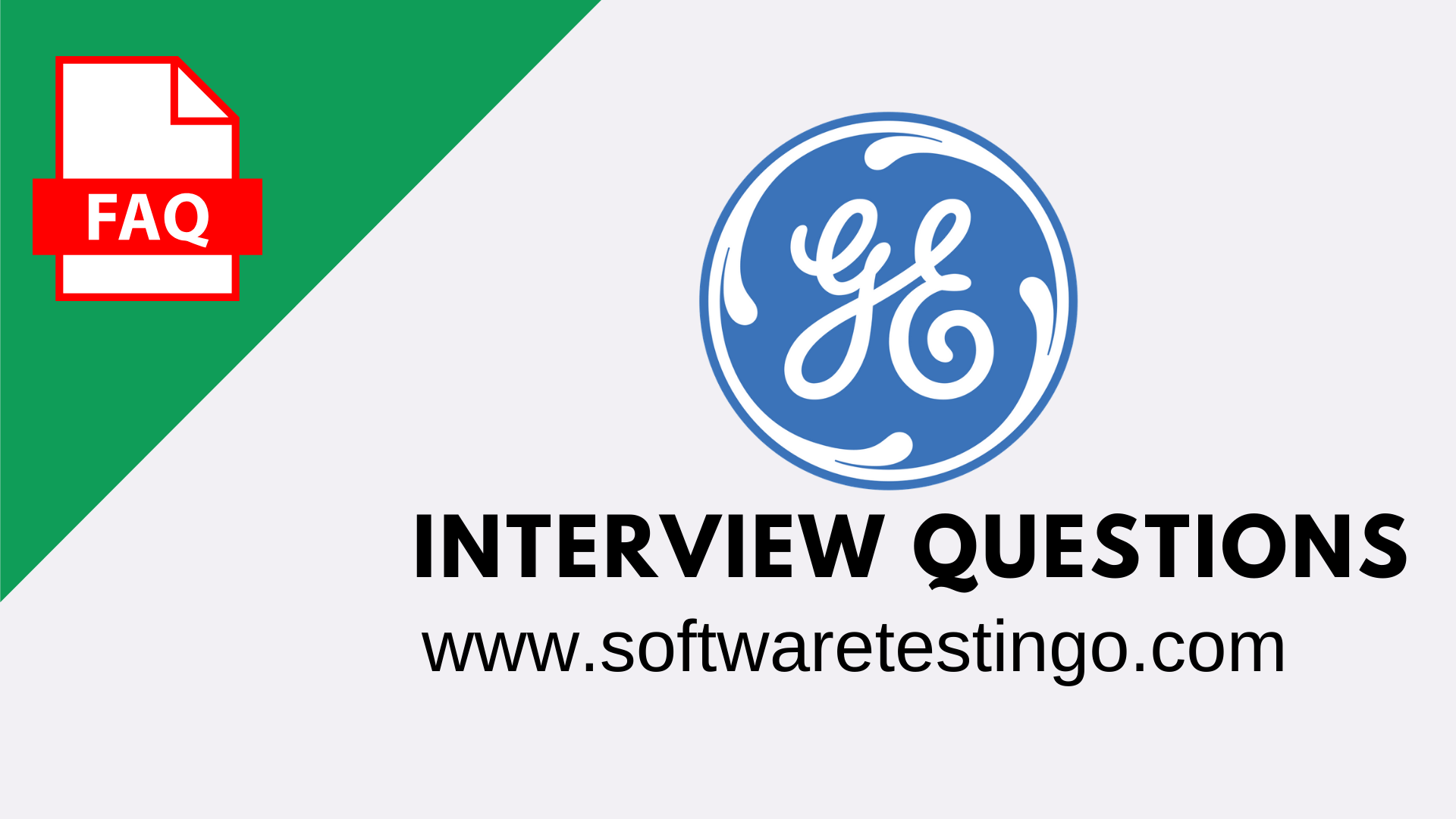 General Electric GE Interview Questions