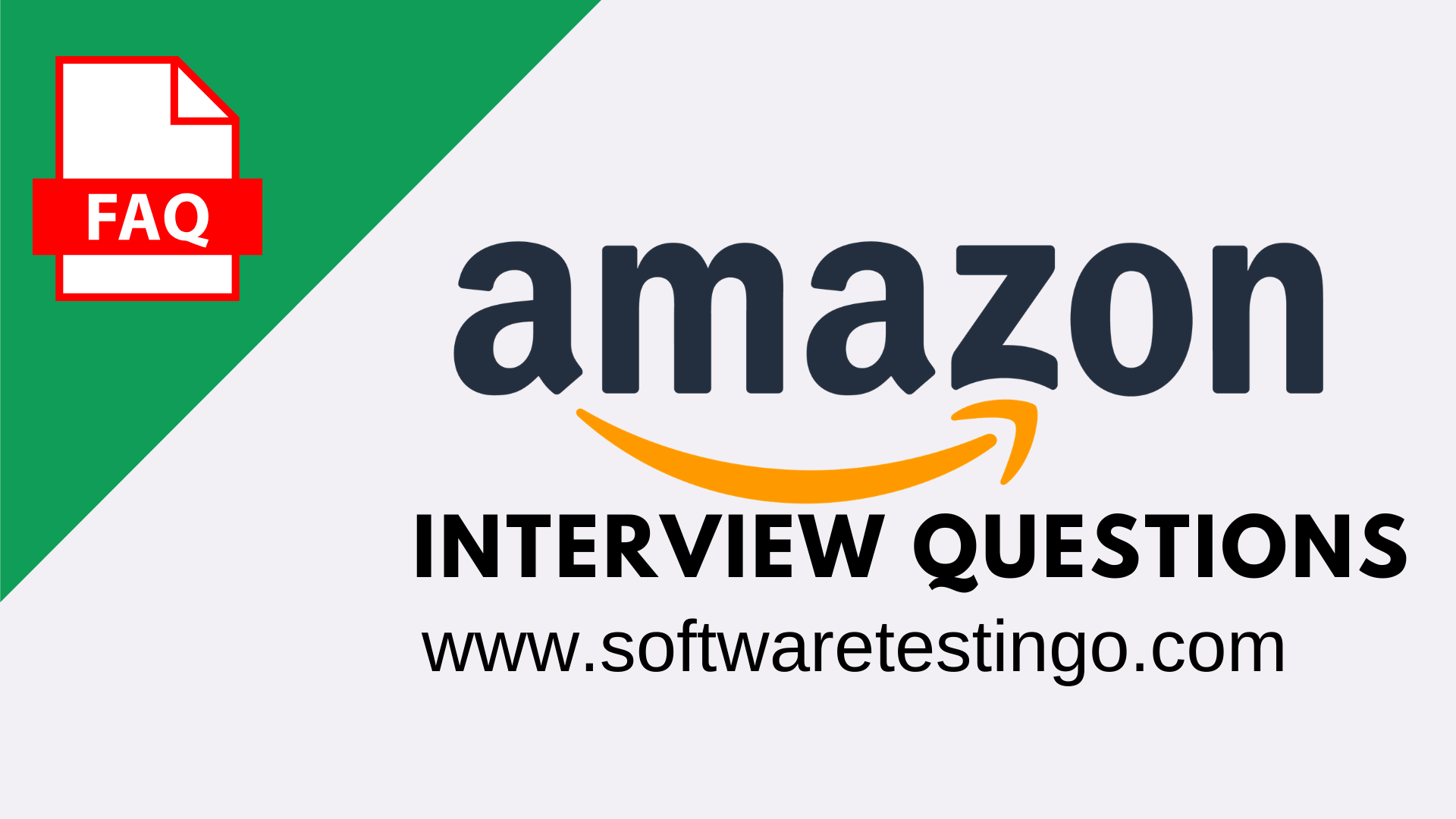 Amazon Interview Questions
