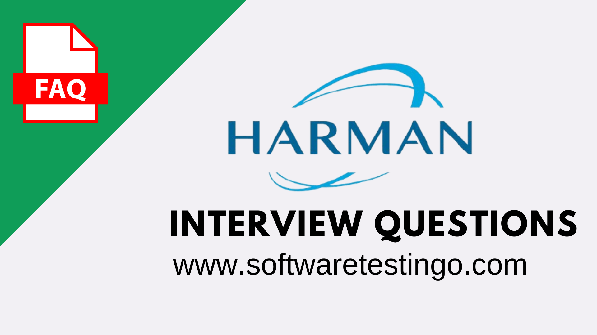 Harman Interview Questions
