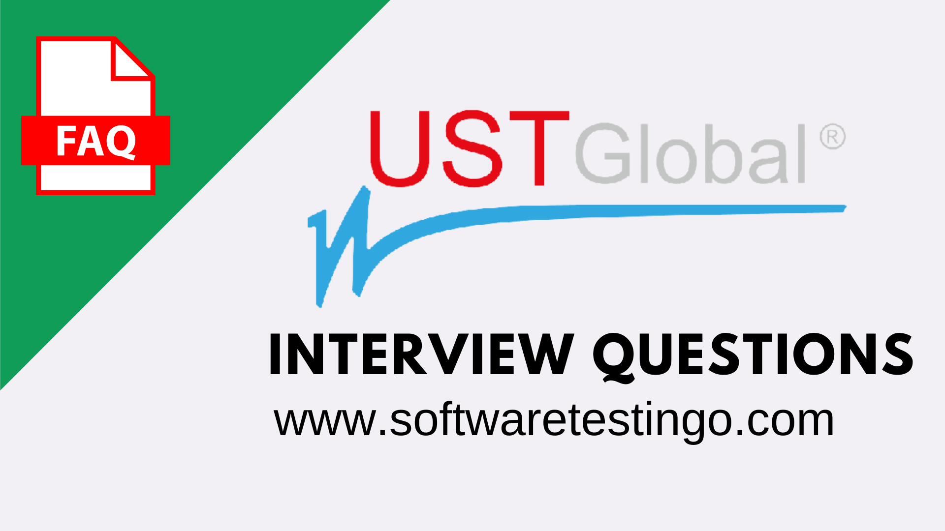 UST Global Interview Questions