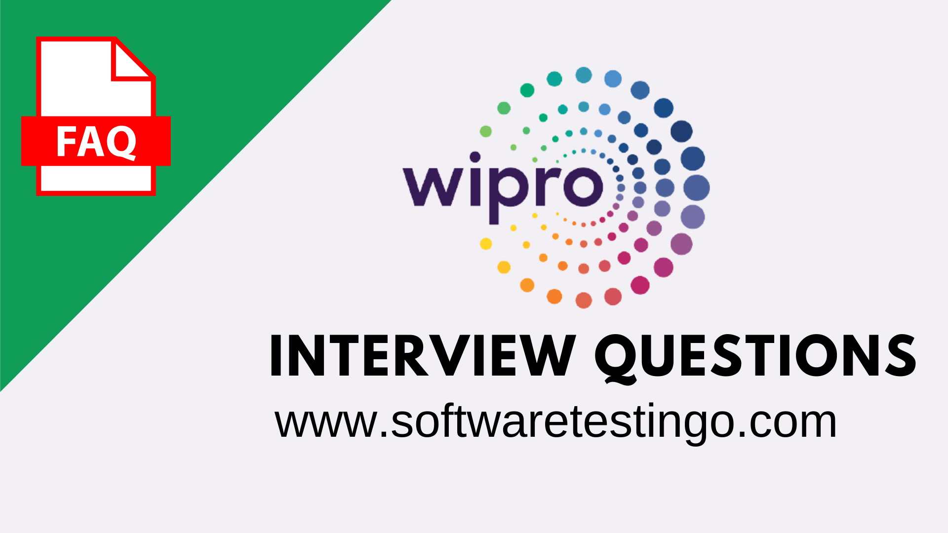 Wipro Selenium Interview Questions and Answers