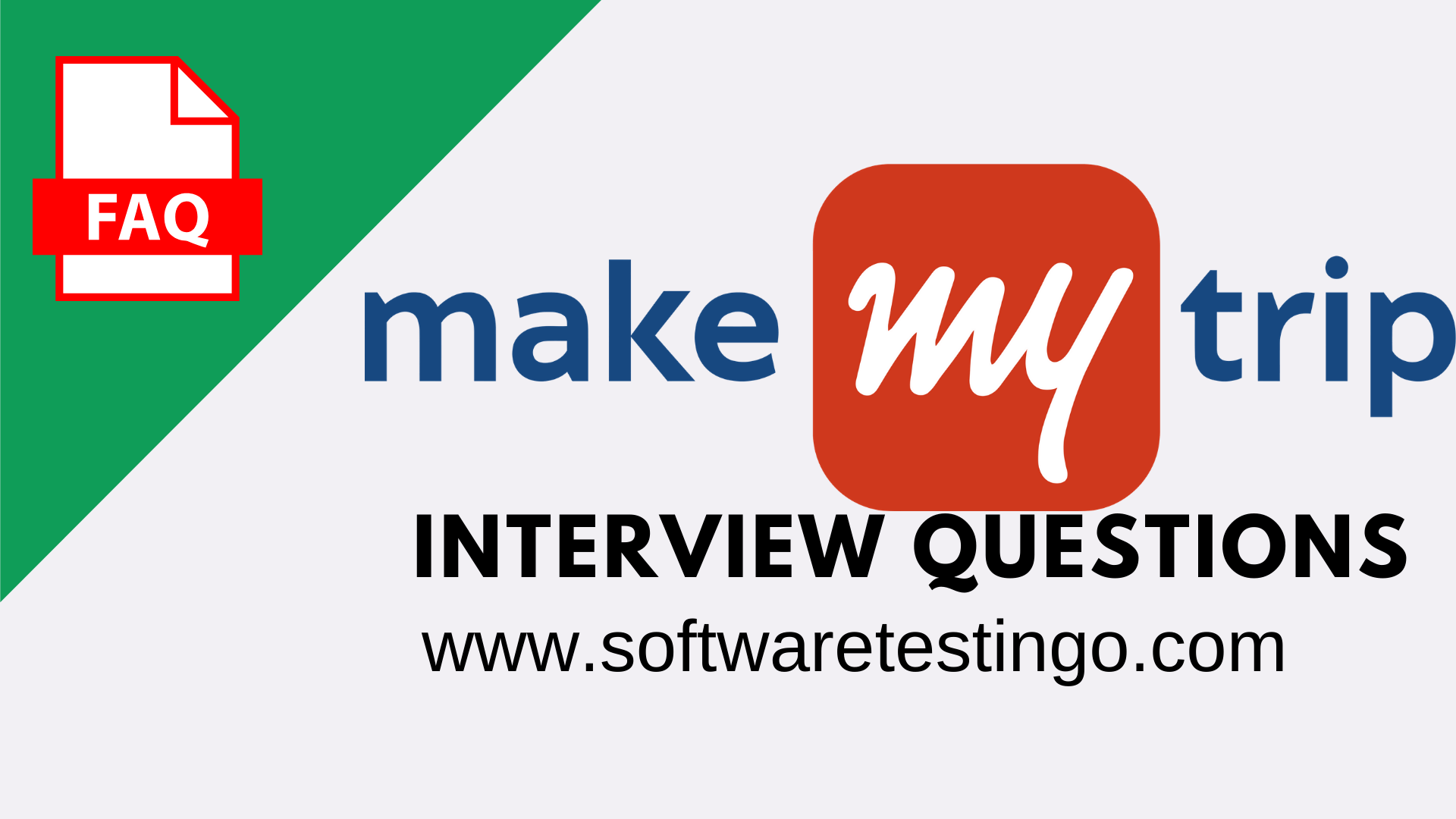 MakeMyTrip Interview Questions