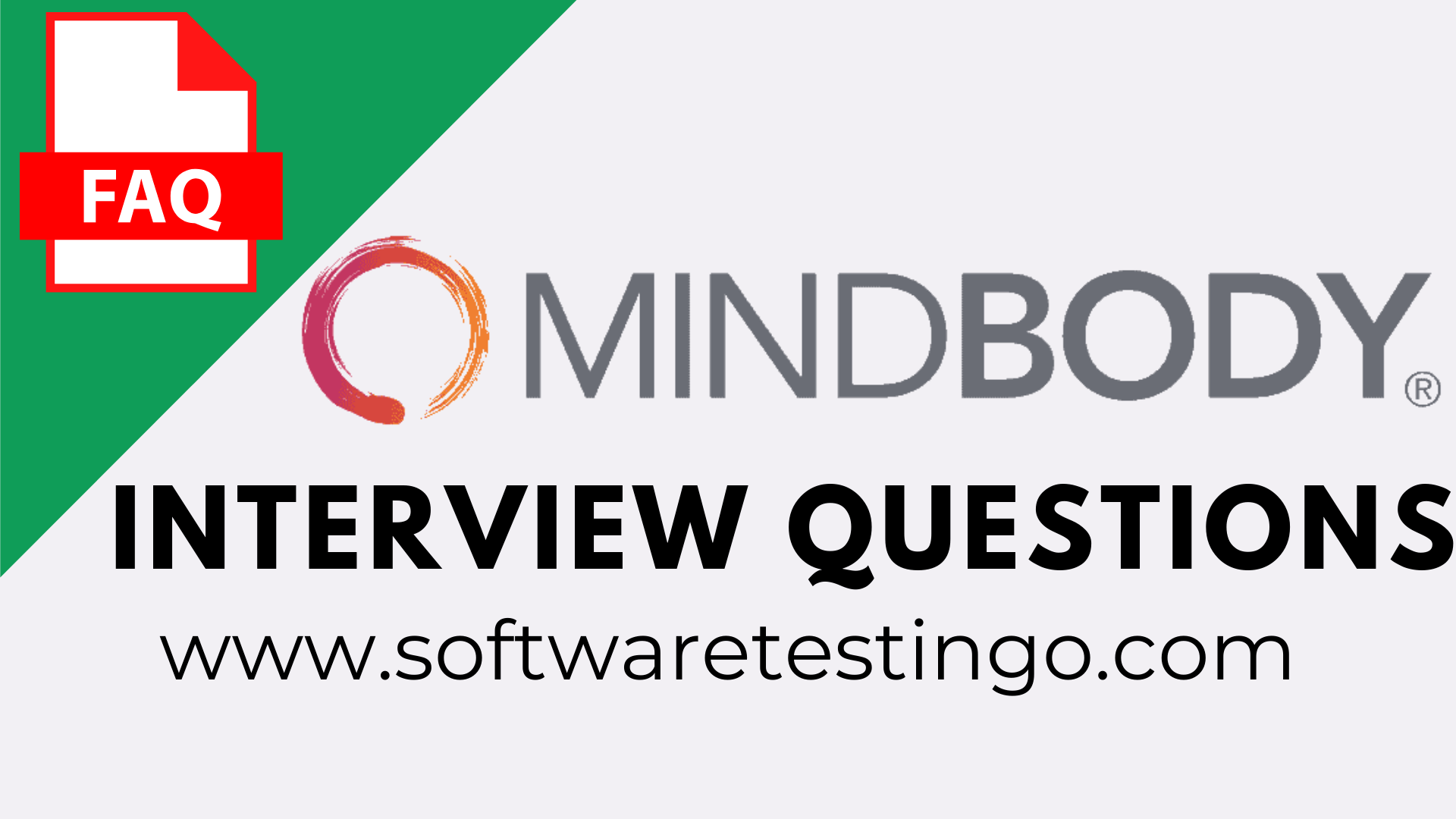 Mindbody Interview Questions