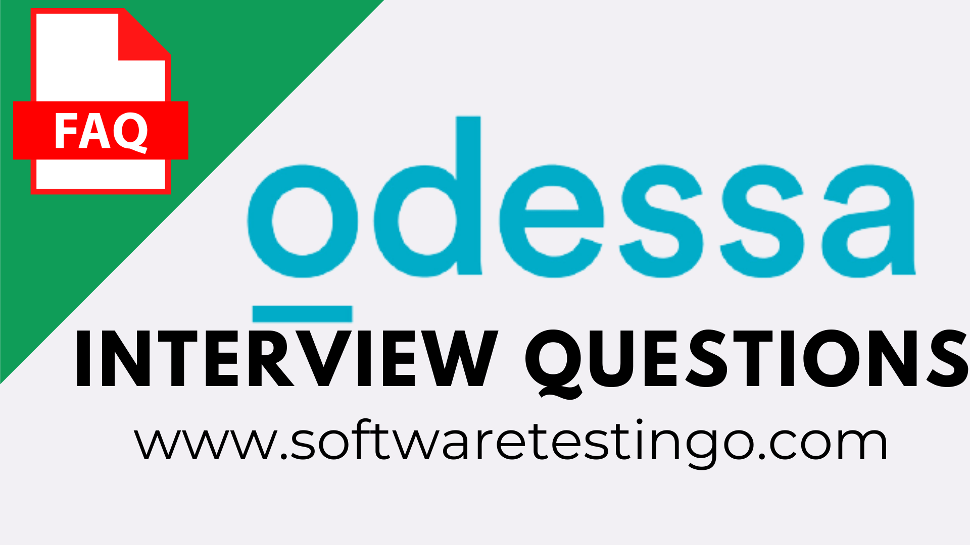 Odessa Technologies Interview Questions
