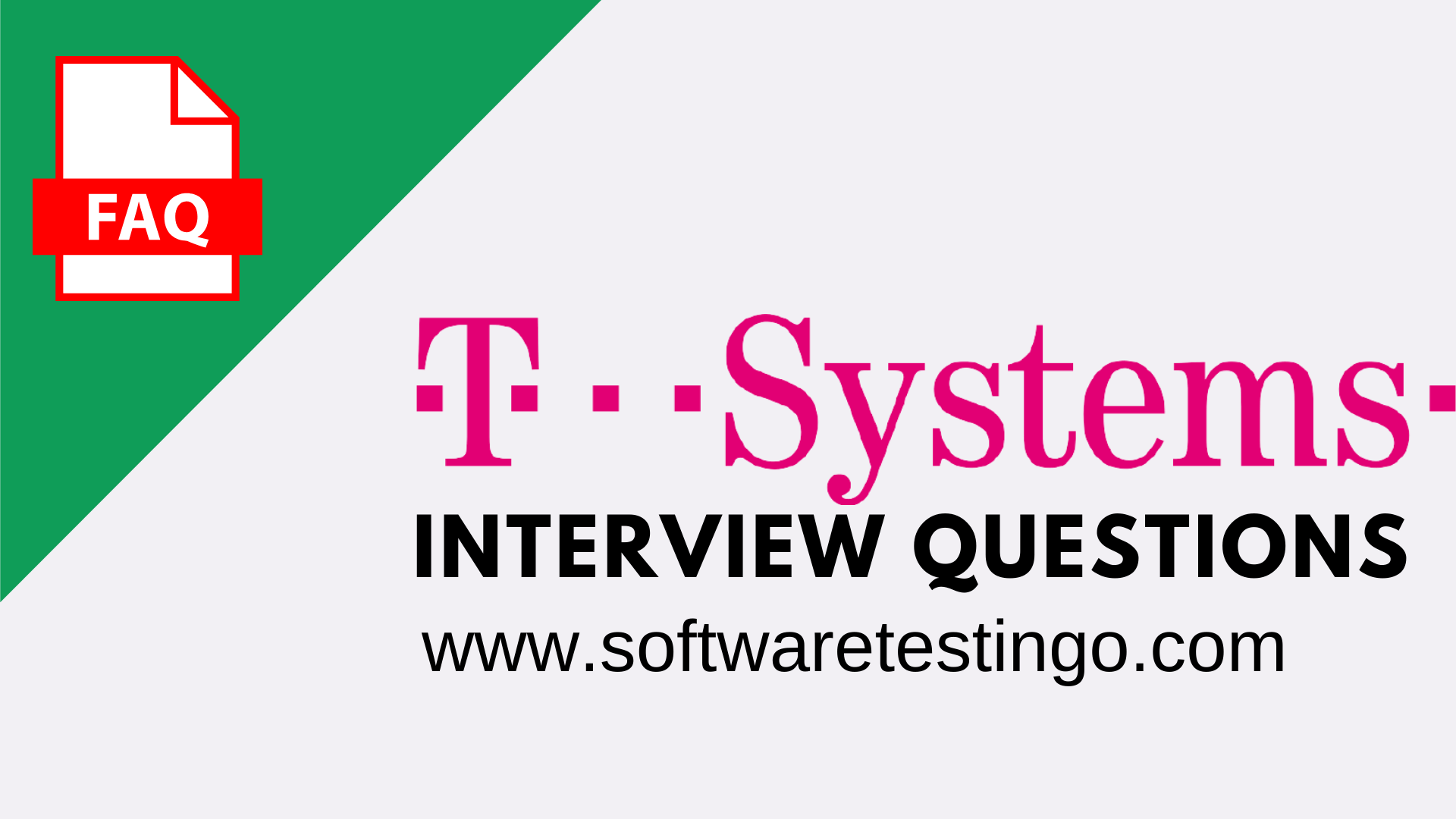 T-Systems Interview Questions
