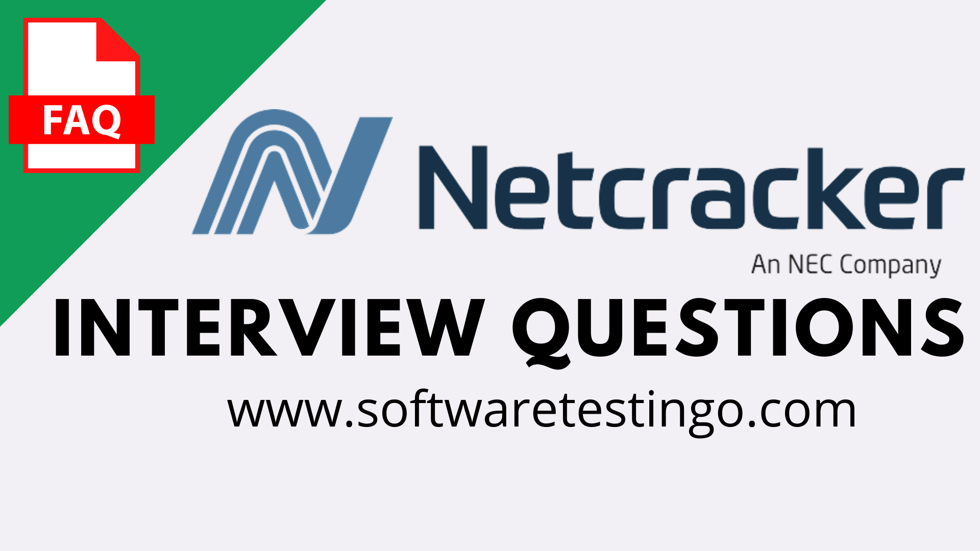 Netcracker Interview Questions