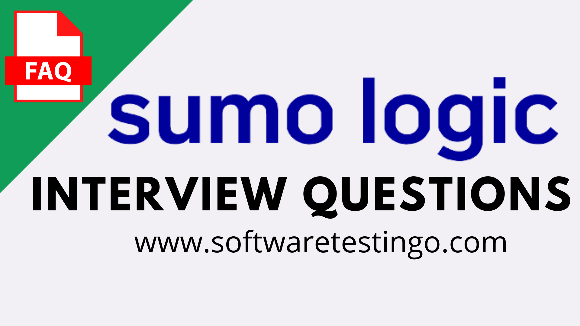 Sumo Logic Interview Questions
