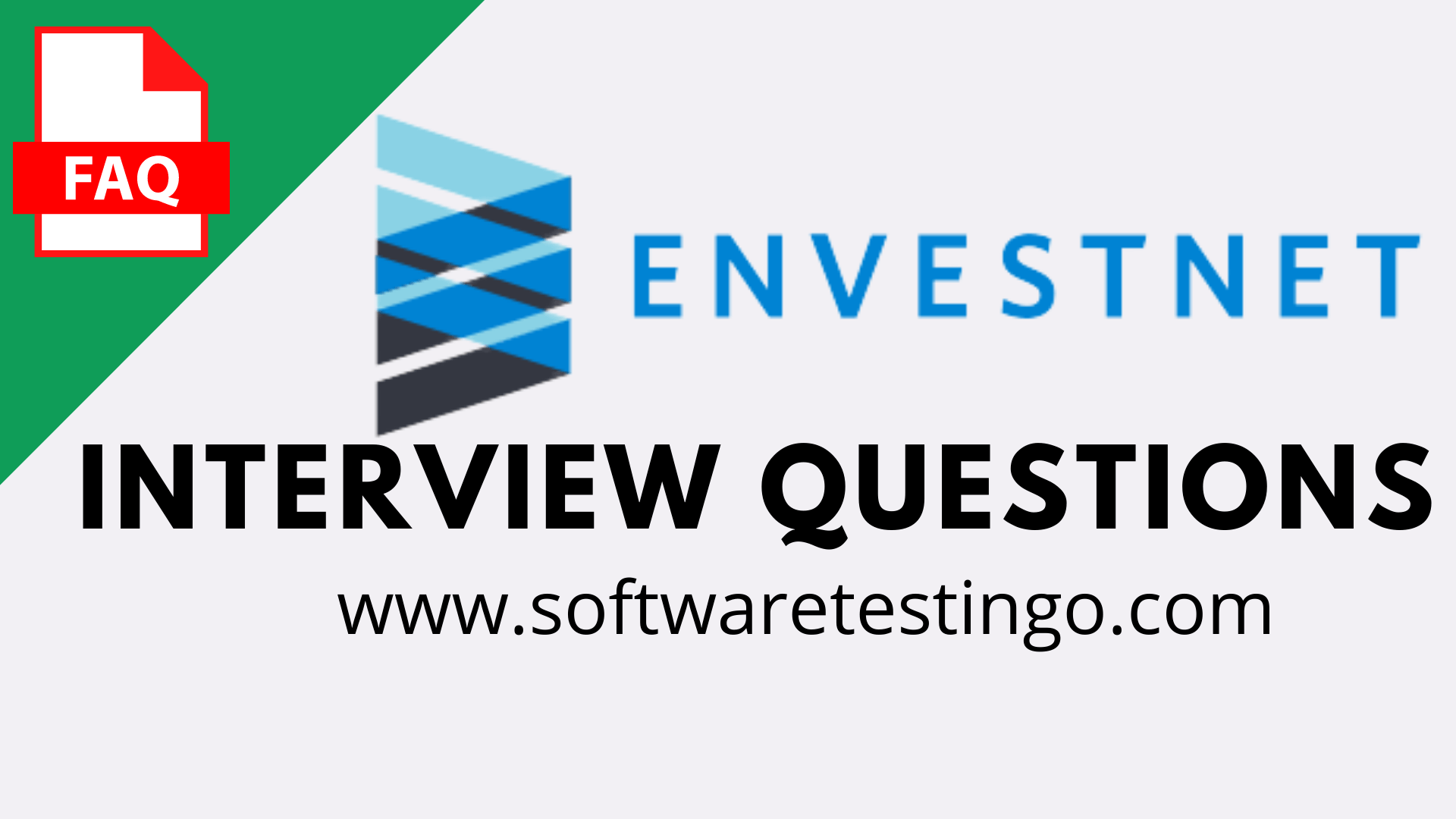 Envestnet Interview Questions