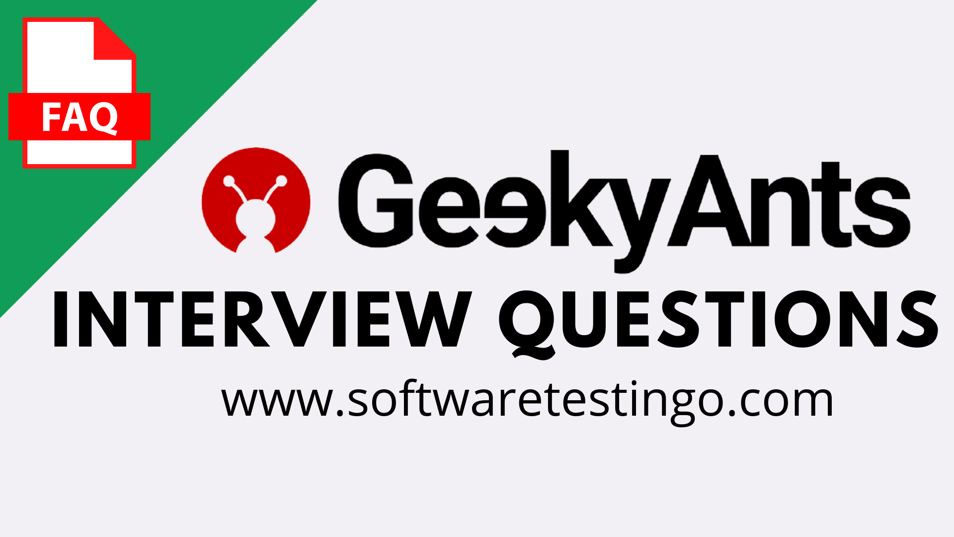 GeekyAnts Interview Questions