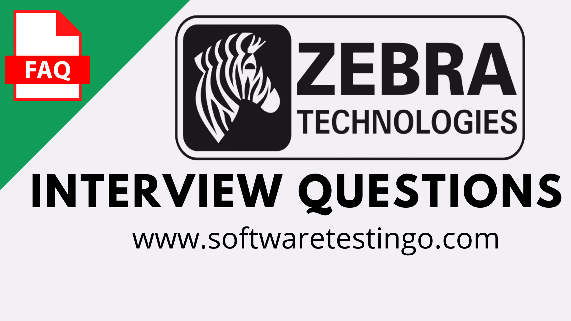 Zebra Technologies Interview Questions