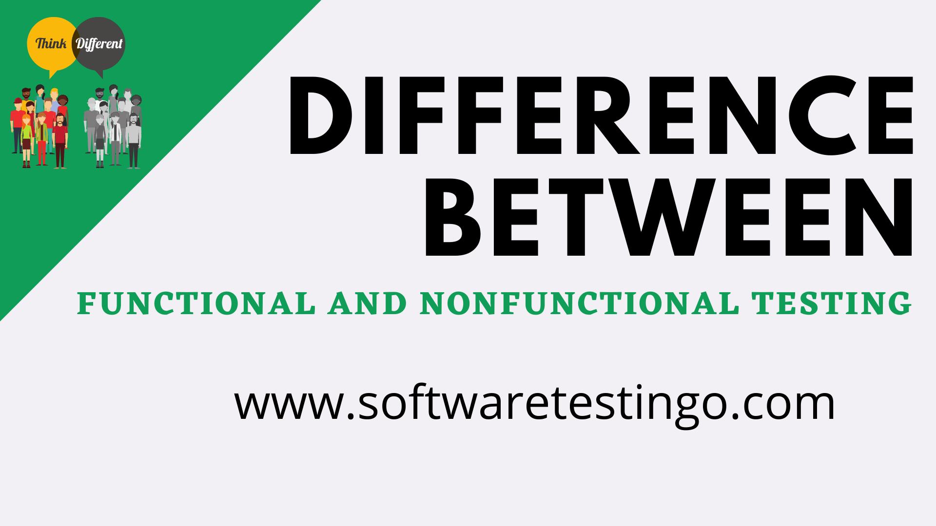 Difference Between Functional and Non functional Testing