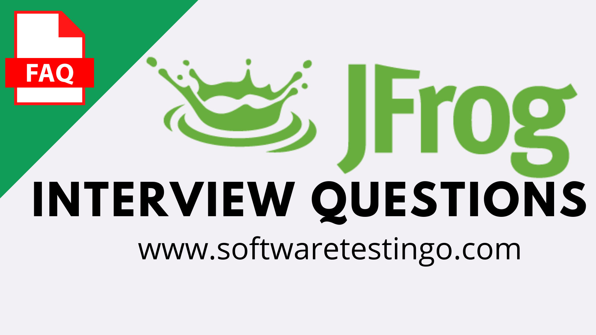 JFrog Interview Questions