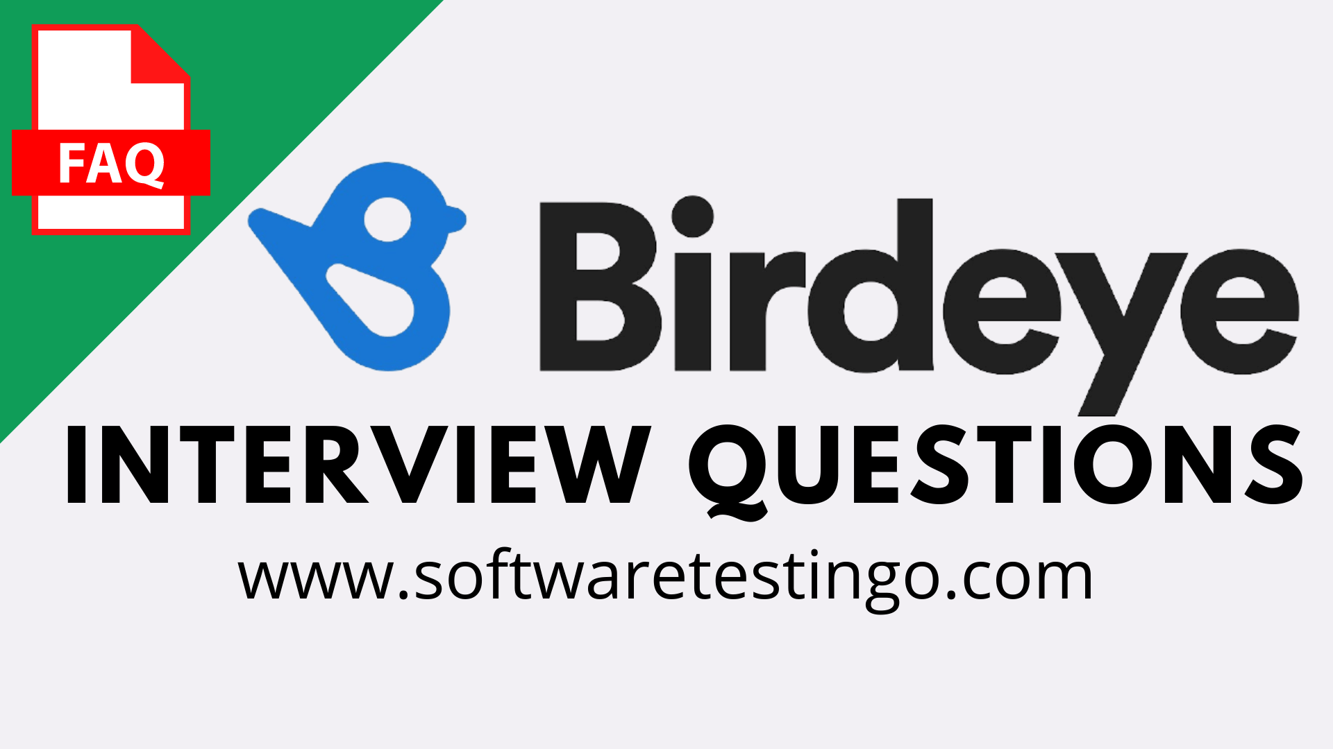 Birdeye Interview Questions