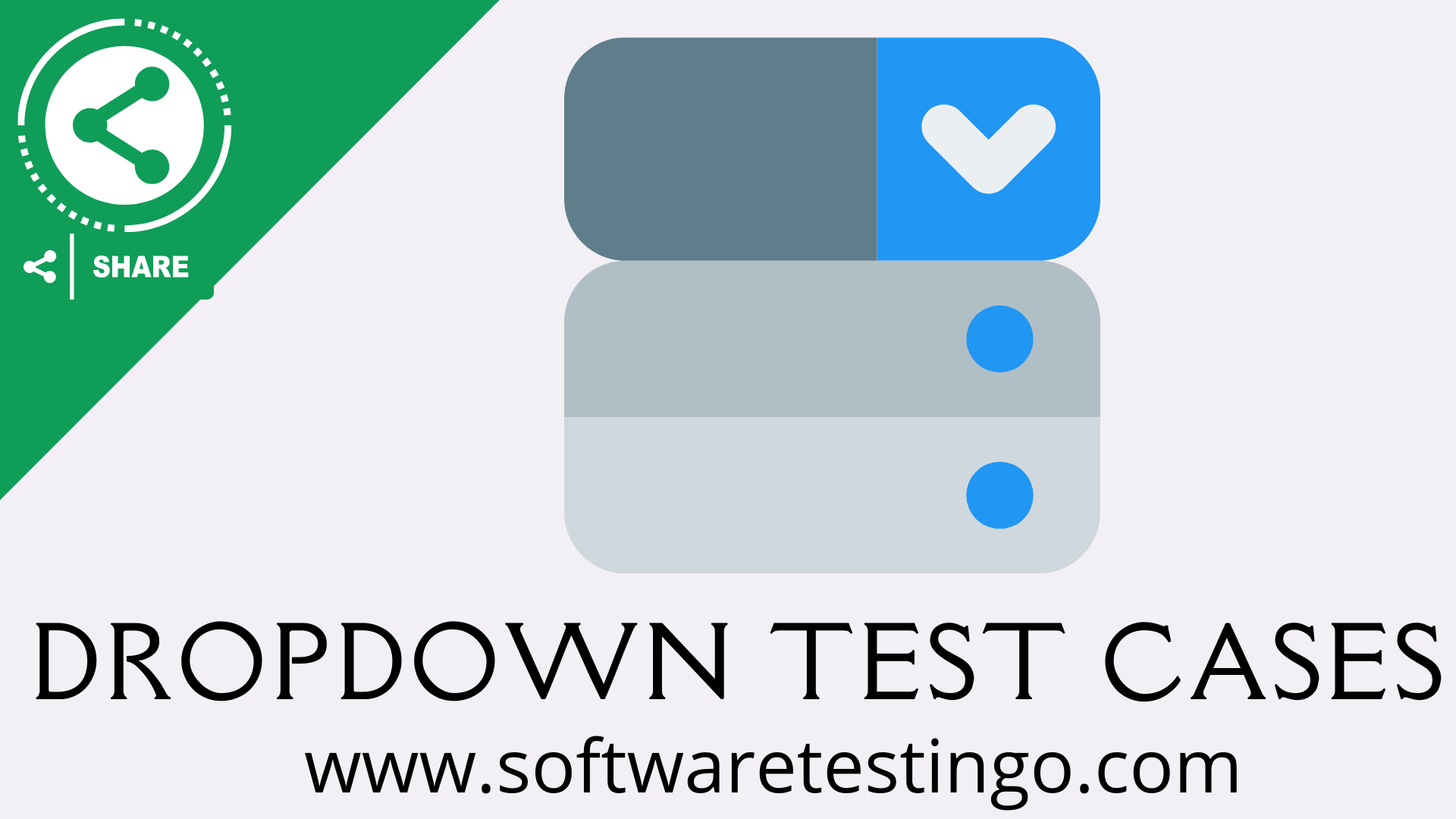 Dropdown Test Cases Scenarios