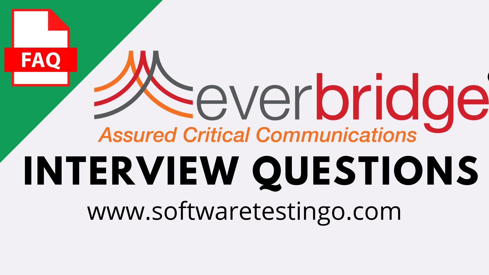 Everbridge Interview Questions