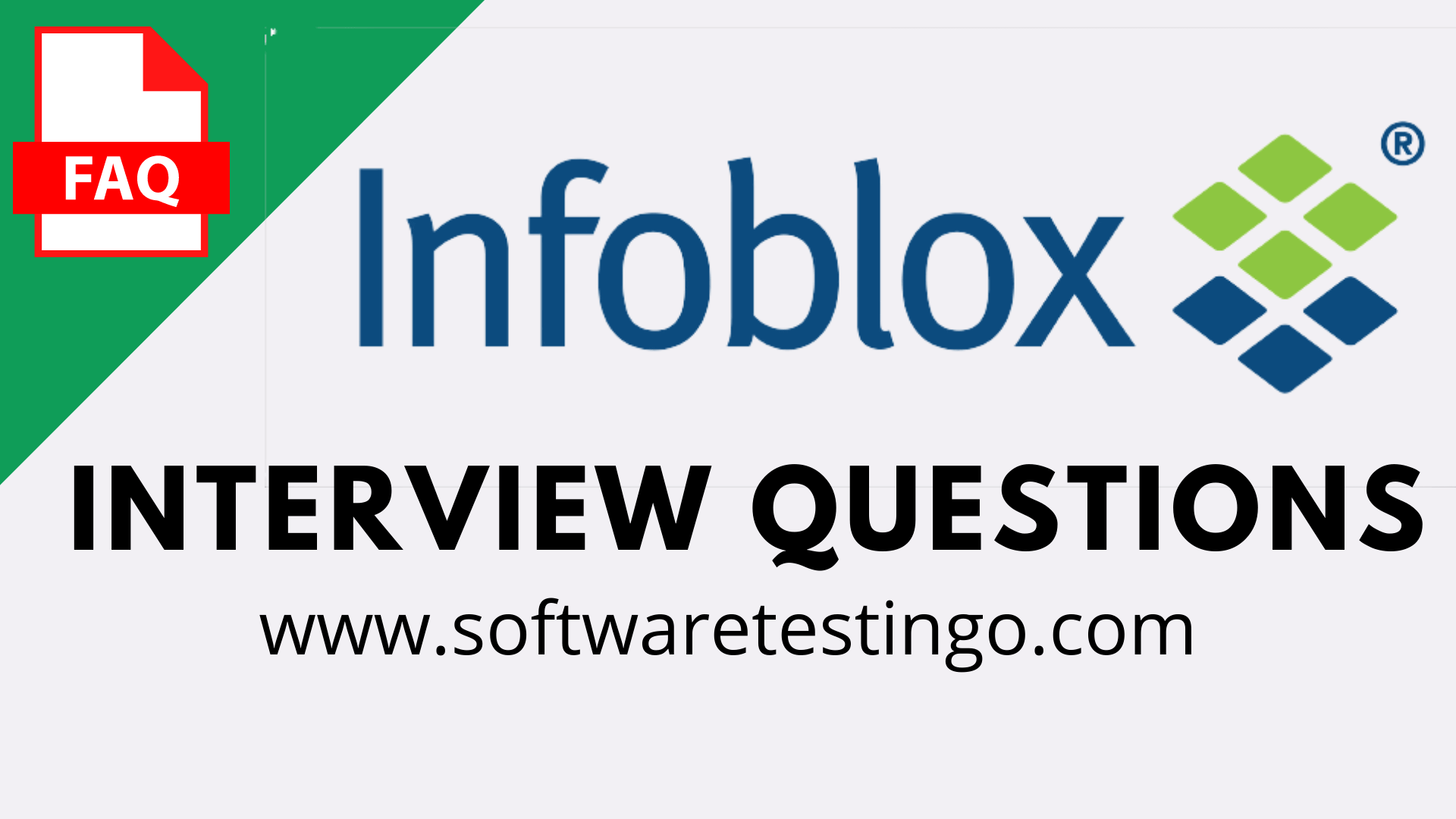 Infoblox Interview Questions