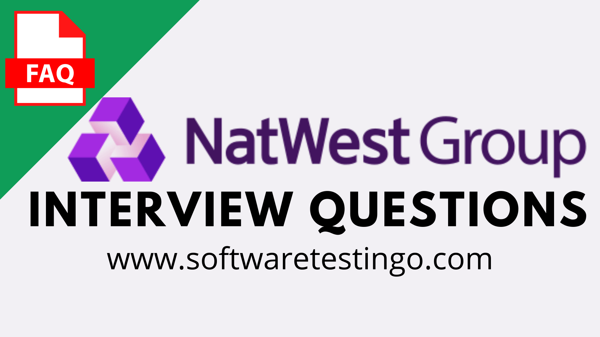 NatWest Group Interview Questions