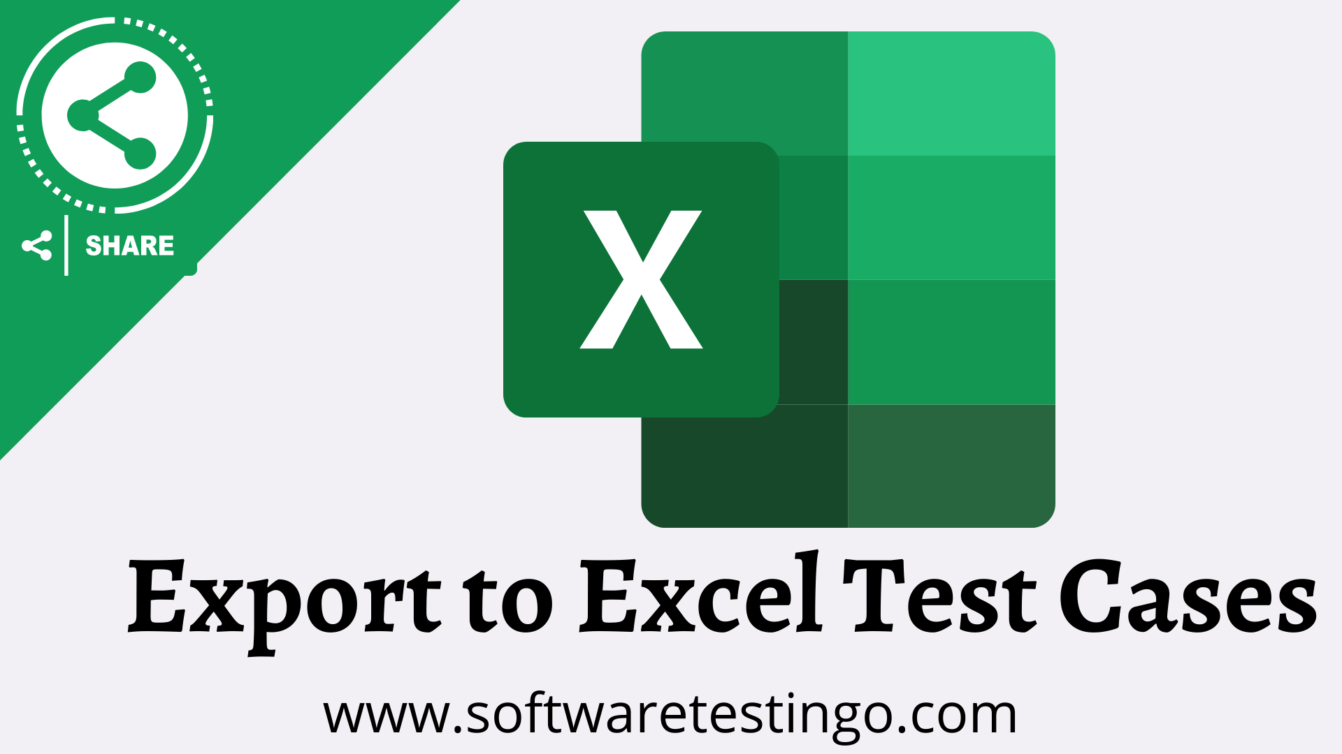 Test Case For Export to Excel Functionality